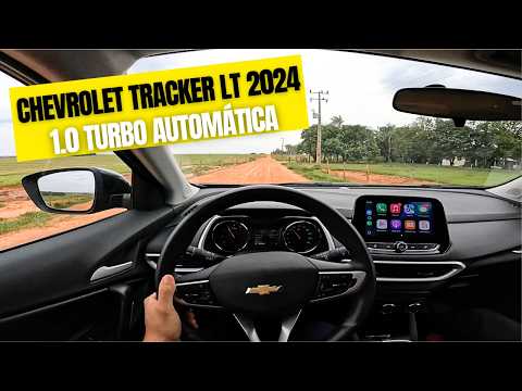 🔥 CHEVROLET TRACKER LT 2024 1.0 TURBO AUTOMÁTICO - Dirigindo na estrada!