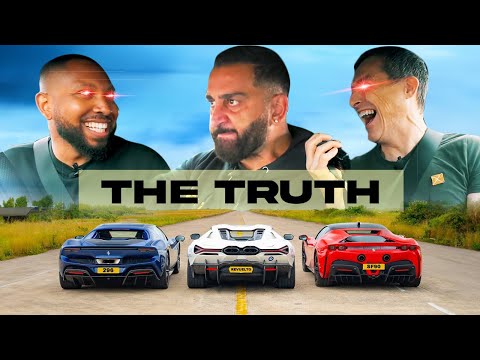 Yiannimize Races Lamborghini Rivalto Against Ferrari 296 and SF90