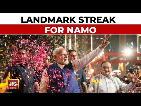 PM Modi Wins Historic Third Term, Roars 'Abki Baar Modi 3.0' | Lok Sabha Elections 2024