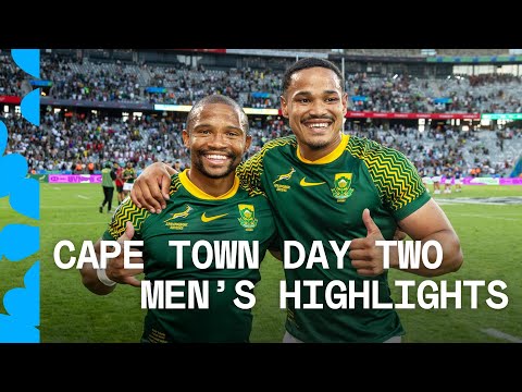 Boks lift the trophy in Cape Town! 🏆 | HSBC SVNS Cape Town 2024 | Day Two Men's Highlights