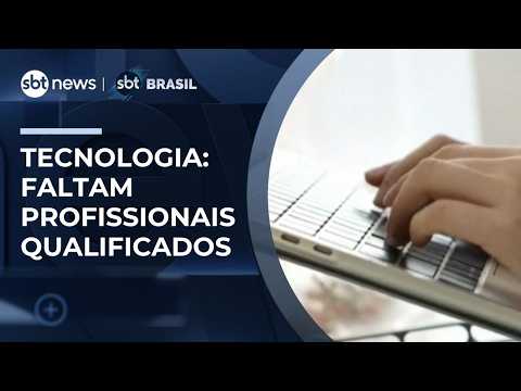 Falta de profissionais atrasa contratações e desafia empresas de tecnologia | #SBTBrasil