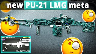 this NEW PU-21 LMG LOADOUT is BROKEN on Rebirth Island