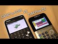 Comparing TI-84 Plus CE and Casio FX-CG50