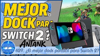429. 🎮 El mejor dock portátil para Switch 2: ¿mejor que el original? | Unboxing y prueba en 4K