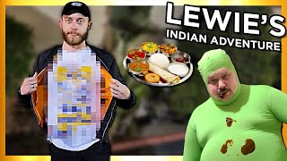 Jaboody gets INDIAN FOOD on his WHITE T?!?