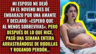 Mi marido me abandonó en el noveno mes de embarazo:«¡Espero que sobrevivas!»Pero lo que hice después