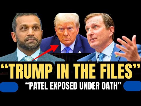 Kash Patel Admits Trump Is in the Epstein Files — Hearing Goes Off the Rails