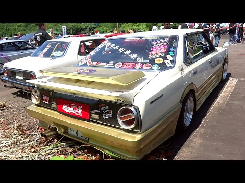 🏴‍☠️🎌🏴‍☠️ 旧車  JDM 北日本旧車連合　North  Japan Old Car Association　グラチャン　チャンプロード　バリバリ夕張
