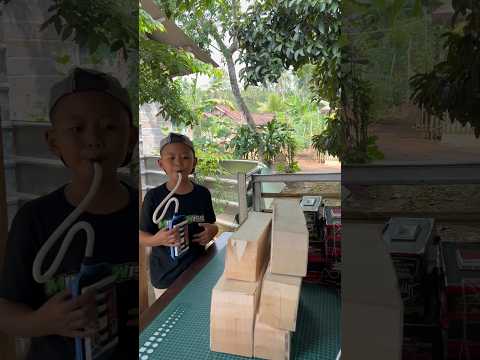 MEMBUAT KAROSERI MINIATUR BUS‼️#viral #busmania #video #comedy #basuri #diy #craft #shorts