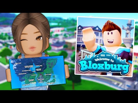 🗺️TOURING the *NEW* BLOXBURG MAP!👀