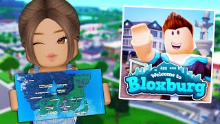 🗺️TOURING the *NEW* BLOXBURG MAP!👀