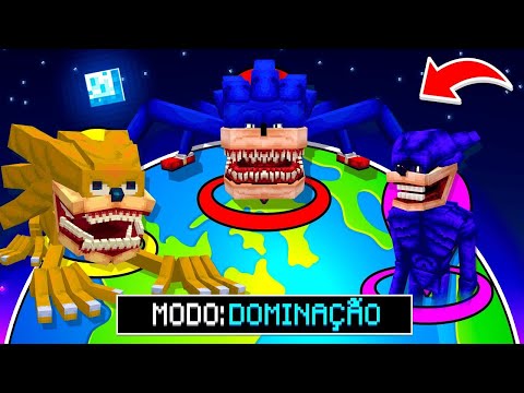 MODO DOMINAÇÃO SHIN SONIC TAPES NO MINECRAFT