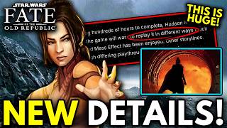 Star Wars: Fate of the Old Republic NEW Gameplay Details REVEALED! | News Update