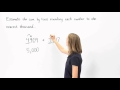 Rounding Numbers and Estimation