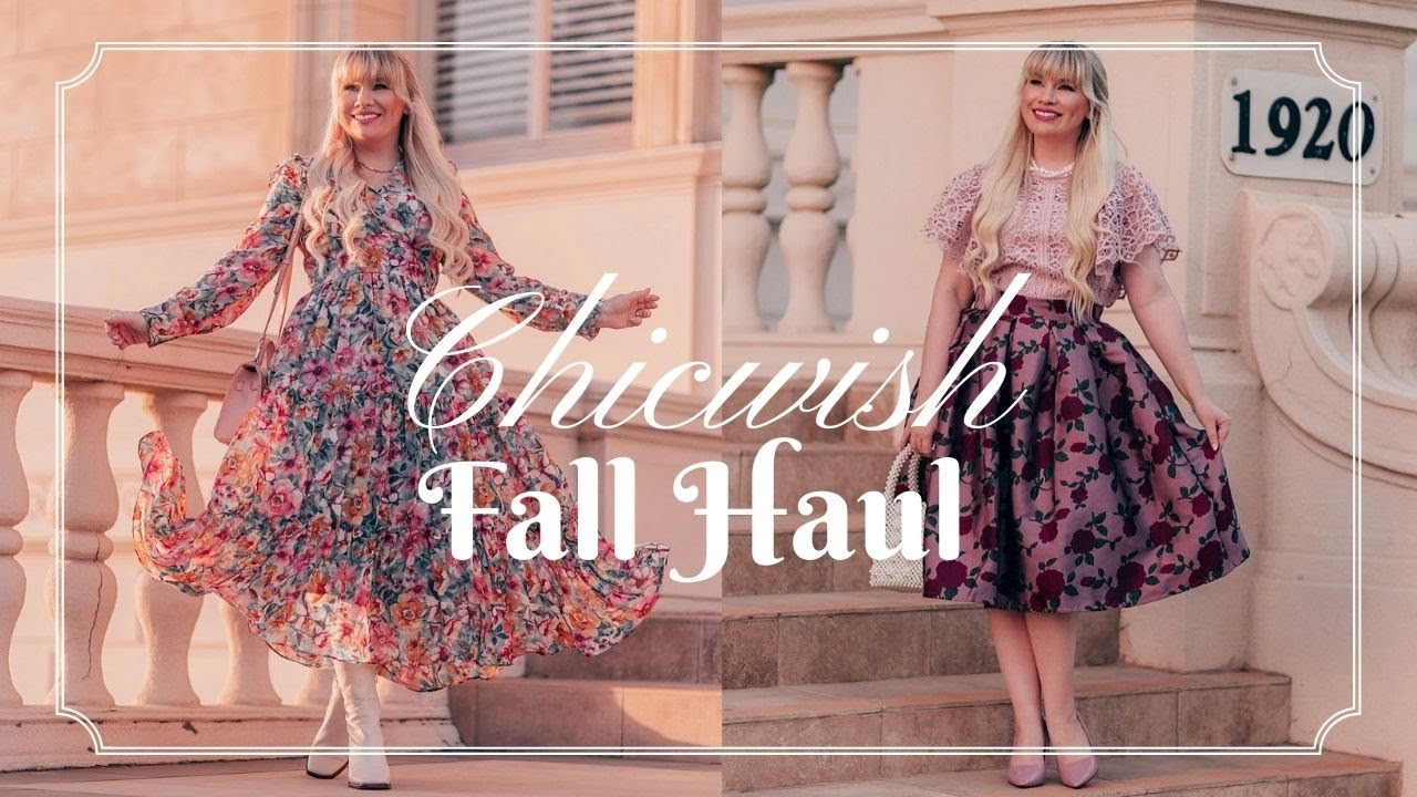 Chicwish Haul Fall 2021 | Feminine Clothing Try On & Review | Testing Chicwish
