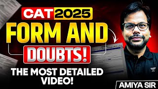 CAT 2025 Form Filling Step-by-Step Guide | Don’t Submit Before Watching This
