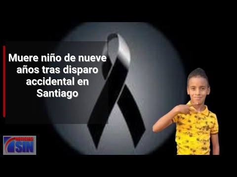 Muere niño de nueve años tras disparo accidental en Santiago