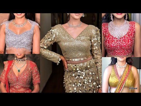 25 New Designer Silk  Blouse Designs Amazing Work Designs For Sarees, Croptops & Lehengas 2025