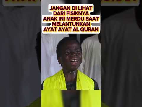 orang Afrika merdu melantunkan ayat Al quran #shortvideo