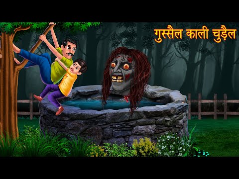 गुस्सैल काली चुड़ैल | Angry Black Witch | Horror Stories | Stories | Chudail Ki Kahaniya | Bhootiya