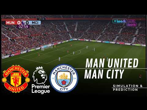 Manchester United vs Manchester City Premier League 26/27 ✅ | Full Match Simulation/Prediction