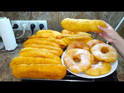 Особенное ТЕСТО для Пирожков и Пончиков Как ПУХ с Хрустящей Корочкой! Пузырчастые Пирожки!!!