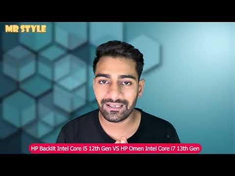 Comparision Both Laptop HP Backlit Intel Core i5 12th Gen VS HP Omen Intel Core i7 13th Gen Laptop