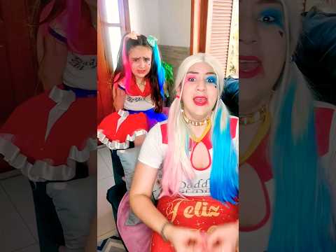 O QUE A FILHA DA ARLEQUINA ESTÁ ESCONDENDO?#shorts