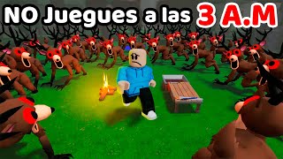 Nunca Juegues 99 Noches en el Bosque a las 3 A.M