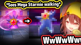 Korone Sees Mega Starmie For The First Time and Other New Mega Evoluti