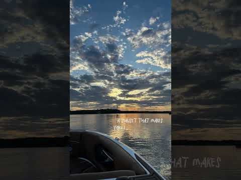 A sunset that makes you forget any worries!