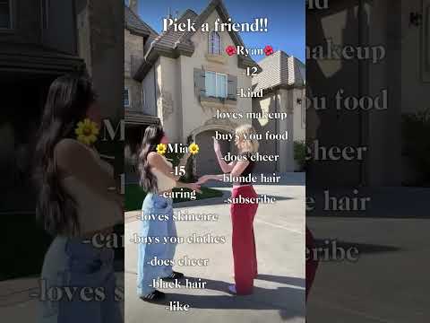 Pick a friend!💗 #notenoughnelsons #tiktok #dance #preppy #freepreppyclip #viraldance #skincaremakeup