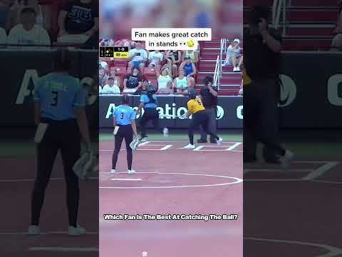 Which fan catch was the most impressive? 🤔👇#baseball