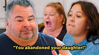 Big Ed fights Liz and her mom as they collect Liz's belongings