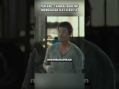 TUKANG TAMBAL BAN INI MENDADAK KAYA RAYA‼ #alurfilm #alurcerita #alurceritafilm #tambalban #kaya