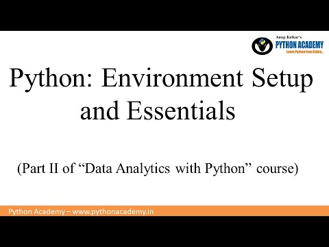 Anup Kelkar's Python Academy YouTube video thumbnail