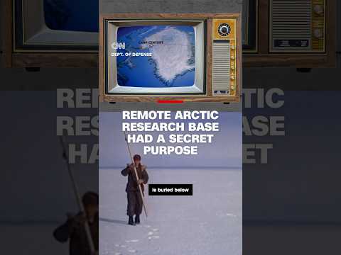 This remote Arctic research base had a secret purpose #news #cnn #coldwar #arctic