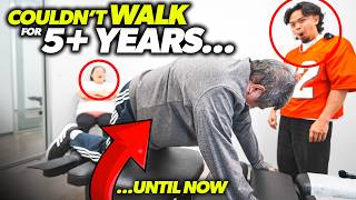 DAD *WALKS AGAIN* AFTER 5 YEARS! 😱😭 | MIRACLE Chiropractic Back Pain Crack | Asmr  | Dr Tubio