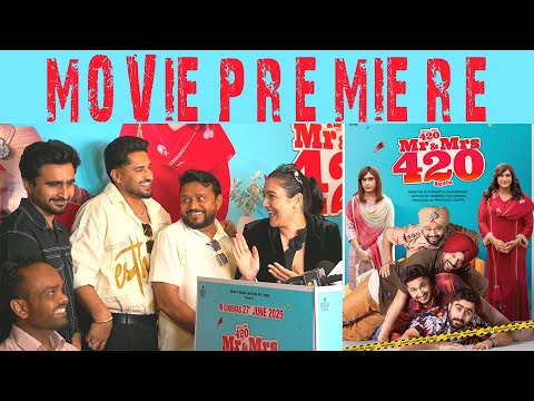 Mr & Mrs 420 Again (Punjabi Movie Premiere) Jassie Gill, Jagjeet Sandhu, Karamjit Anmol, Tina Ahuja