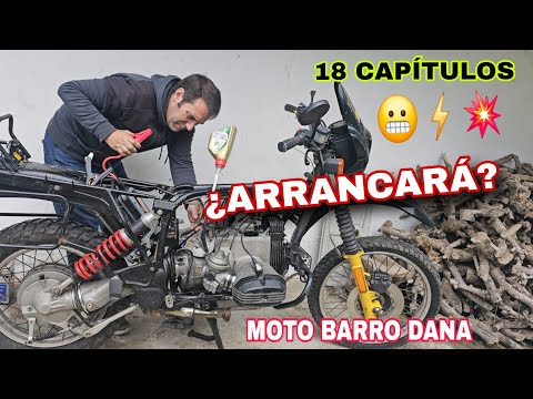 18 Capítulos.. ¿Y ARRANCARÁ? Moto BMW hundida en barro tras la Dana