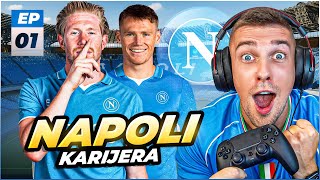 PREUZIMAM NAPOLI U PRVOJ KARIJERI U FC 26 ! NAPOLI KARIJERA #1