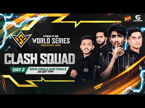 Semi Finals & Finals | Clash Squad Mode | FFWS PK 2025