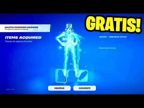 ¡RÁPIDO! SKIN GRATIS para TODOS en FORTNITE 😱🎁