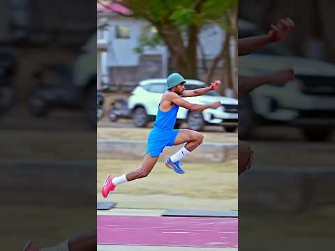 😲Hop step and fly just like Eldhose Paul 🇮🇳#youtubeshort#short #TripleJumpWorkout #IndianAthletics