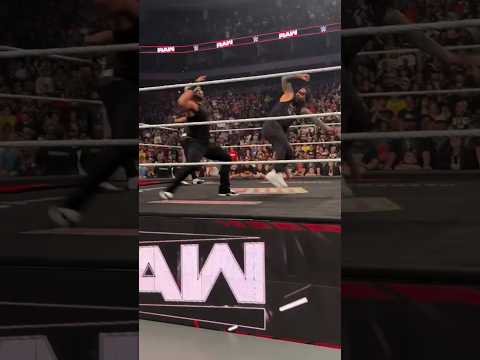 <strong>Jimmy</strong> Uso &amp; Jey Uso destroy 946 on WWE RAW #wwe #wweraw #wwesmackdown