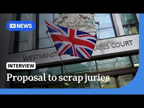 YouTube video thumbnail:  UK Justice Secretary Proposes Scrapping Juries 