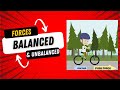 Exploring Balanced and Unbalanced Forces in Motion