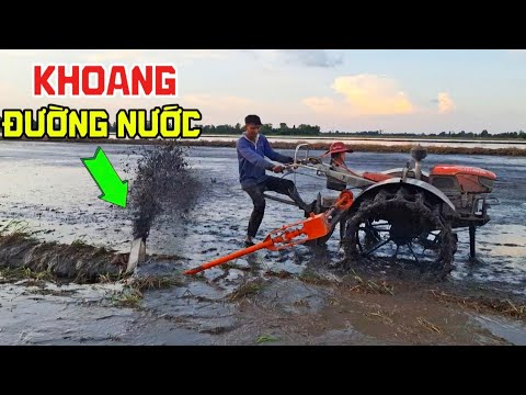 Máy tèn hen kubota khoang đường nước cực kỳ hiệu quả