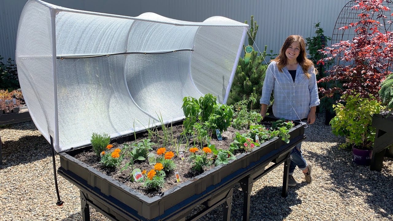Large Vegepod Raised Garden Bed! This thing is huge!