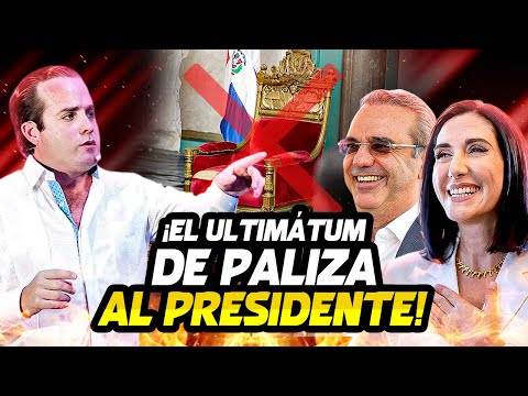 ¡José Ignacio Paliza Le REVELA a Luís Abinader Que Él Ya No Manda En El Palacio Y Menos En El PRM!